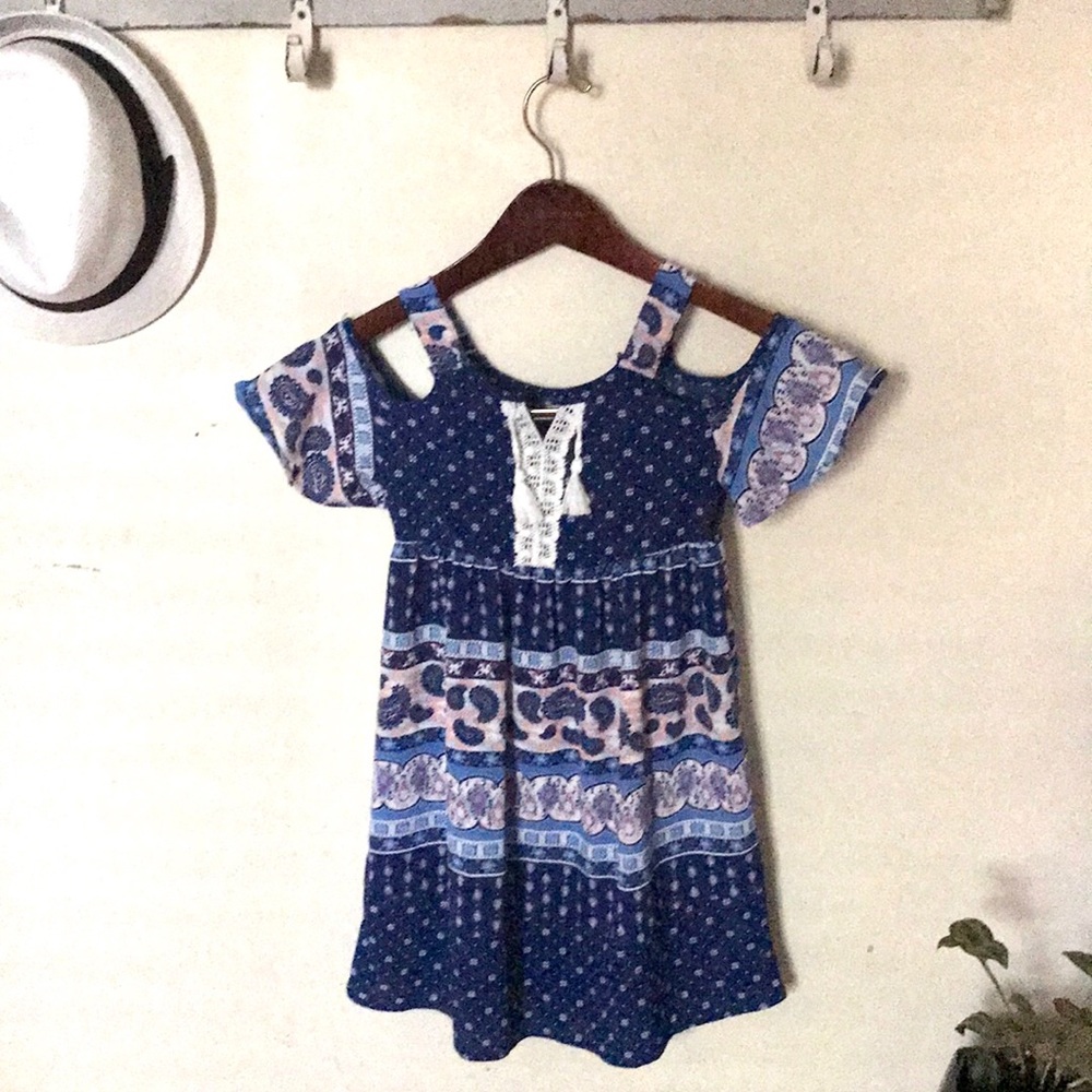 NWT Cold Shoulder Dress Size 10/12